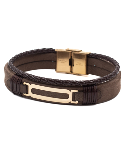 دستبند چرم D100 بافت